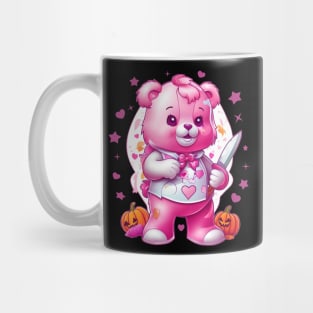 Pink CARE BEAR - halloween edition Mug